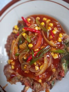 Foto resep Telur dadar saos asam manis