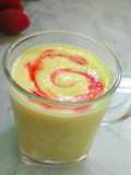Mango and litchi punch