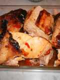 Pollito a la mostaza y miel