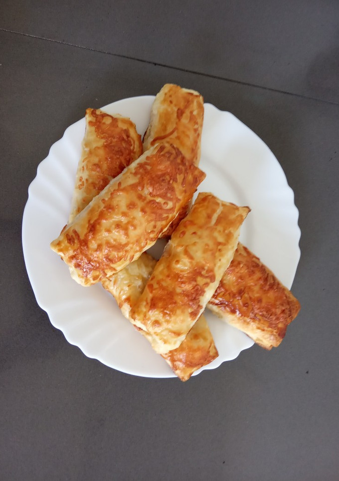 Una foto de Mini napolitanas de jamón y queso 🧀🧀🧀