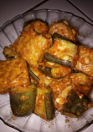 Foto resep Sambel terong tempe
