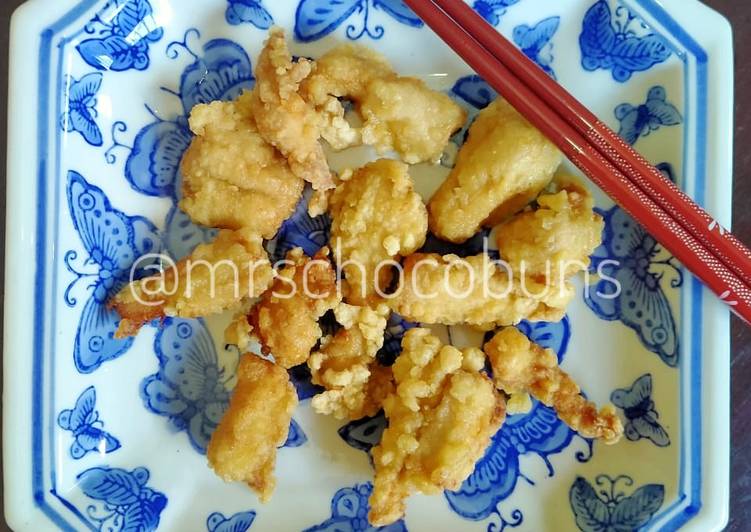 Cara Membuat Chicken Karaage, Enak