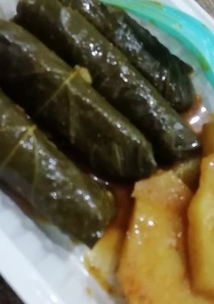 صورة لوصفة ورق العنب بطريقتي روعة