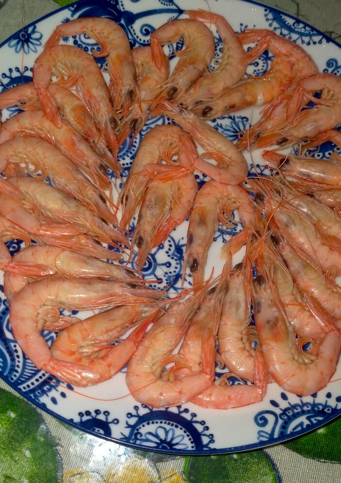 Una foto de Gambas cocidas