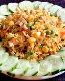 Cơm chiên chả lụa