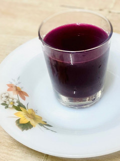 A picture of Amla beetroot juice.