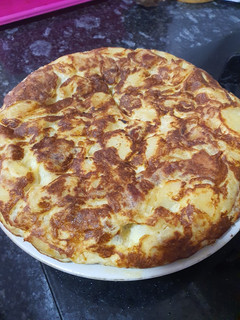Una foto de Tortilla de patata sin cebolla