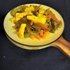 A picture of Paneer jalfrezi.