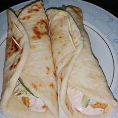 A picture of Pita wrap.