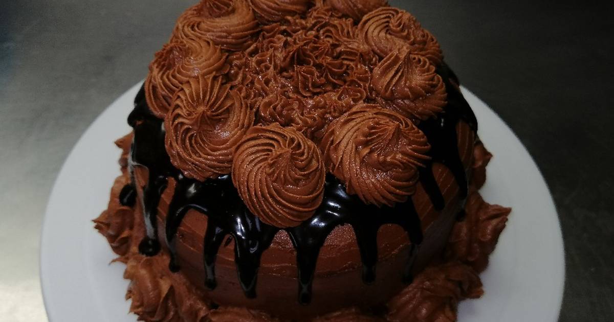 Layer Cake Au Chocolat De Anna Gtv Cookpad