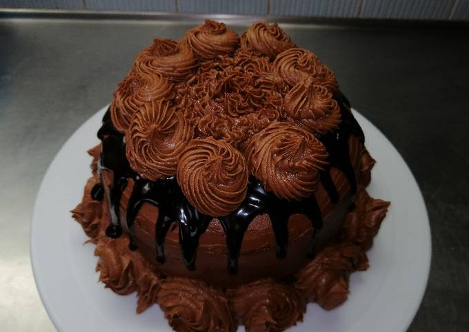 Layer cake au chocolat