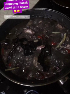 Foto resep Cumi tinta hitam spesial