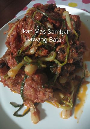 Foto resep Ikan Mas Sambal Bawang Batak