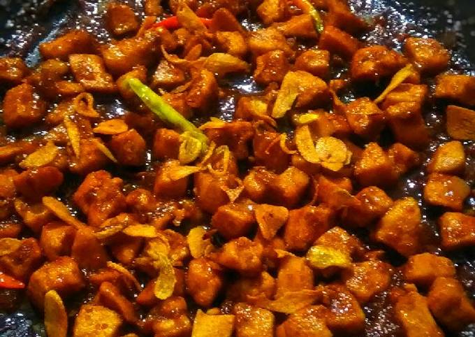 Resep Ayam goreng bumbu sate, Lezat Sekali