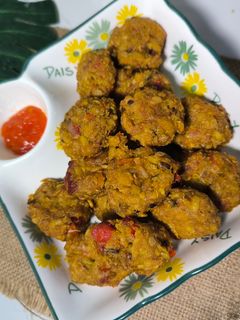 Foto resep Perkedel tempe pedas
