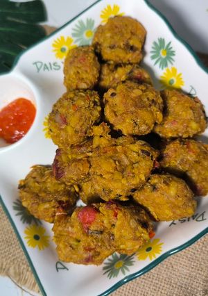 Foto resep Perkedel tempe pedas