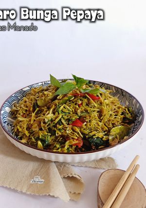 Foto resep Garo Bunga Pepaya Khas Manado