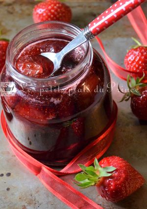 Une photo de Confiture de fraise, la recette simple