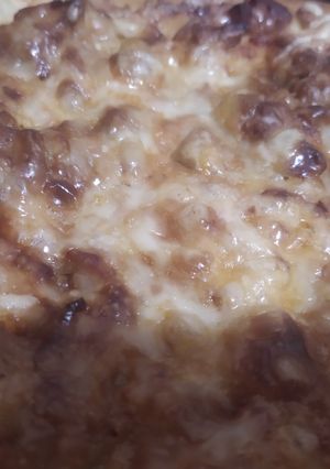 Barbecue-s pizza recept fotója