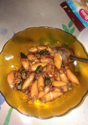 Foto resep Tumis cumi simple