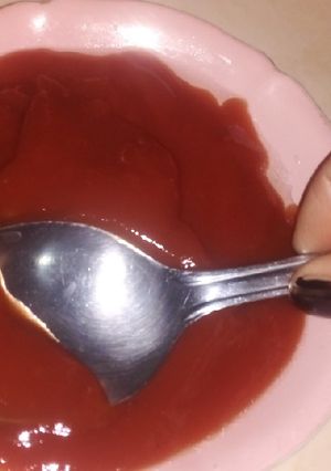 صورة لوصفة كاتشب صنع منزلى مثل المحلات