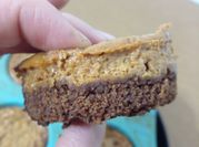 Una foto de cheesecake facil