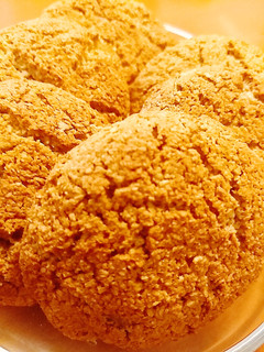 A picture of Coconut Jaggery Cookies.