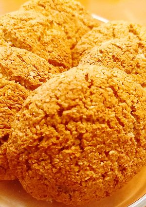 A picture of Coconut Jaggery Cookies.