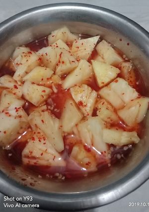 Foto resep Asinan nanas