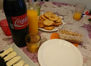 Una foto de Arepas(a base de harina de maíz)