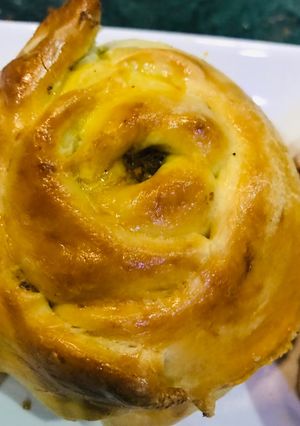 A picture of Stuffed Rose Bun.