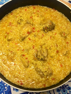 Una foto de Arroz con pollo