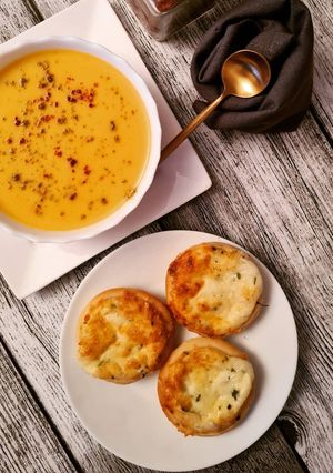 Une photo de Velouté de potimarron