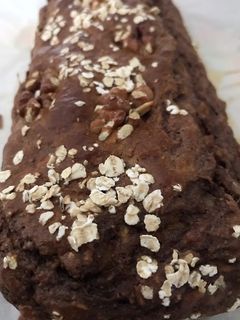 Una foto de Bizcocho de plátano y cacao