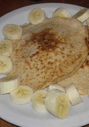 Una foto de Panqueques de avena