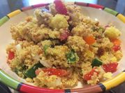 A picture of corn bread mix