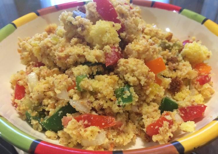 Confetti Cornbread Salad