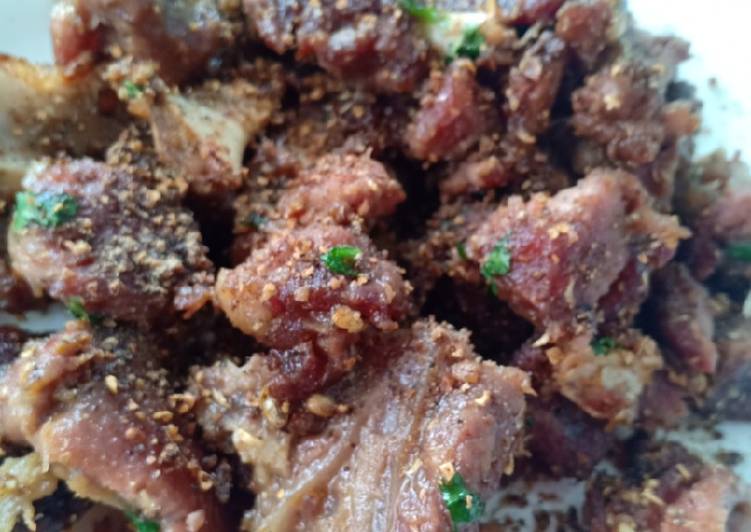 Recipe of Favorite Fry meat very tasty