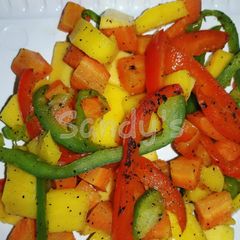 A picture of My Mango Carrot Salad.
