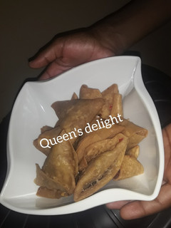 A picture of My crispy samosa.