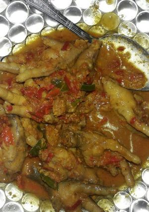 Foto resep Ceker pedes coba coba