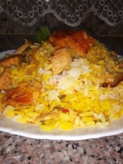 صورة لوصفة أرز برياني