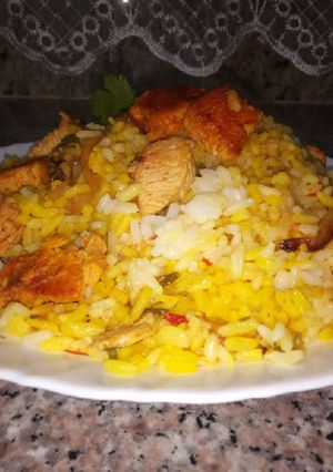 صورة لوصفة أرز برياني
