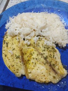 A picture of Baked Lemon Pepper Tilapia.