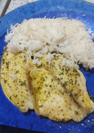 A picture of Baked Lemon Pepper Tilapia.