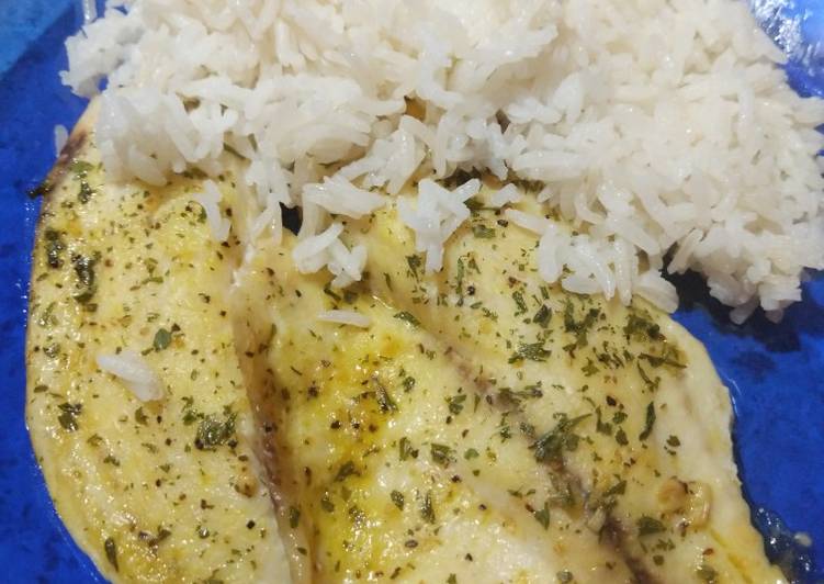 Baked Lemon Pepper Tilapia