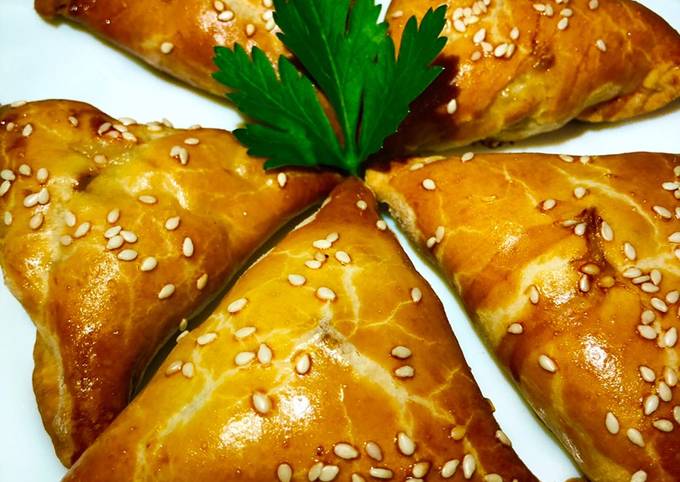 Самса с курицей и молодым картофелем по-майкопски 🤫