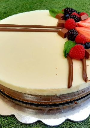 Una foto de Tarta de 3 chocolates