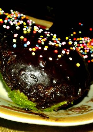 Foto resep Bolu kukus pandan coklat
