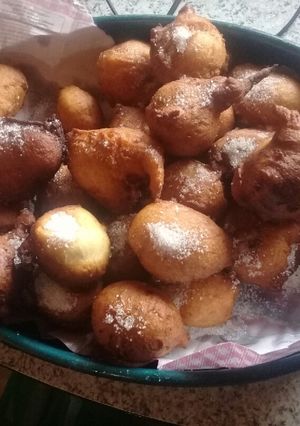 Una foto de Buñuelos de banana